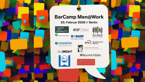 Einladung Barcamp Men@Work: Die Arbeitswelt geschlechtergerecht(er) gestalten